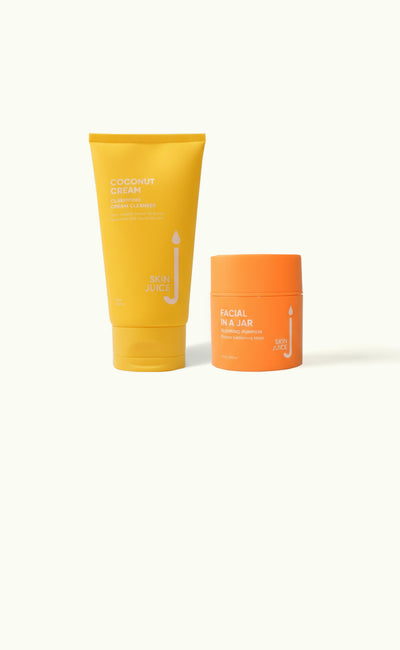Coconut Cream + Facial In A Jar Plumping Pumpkin
